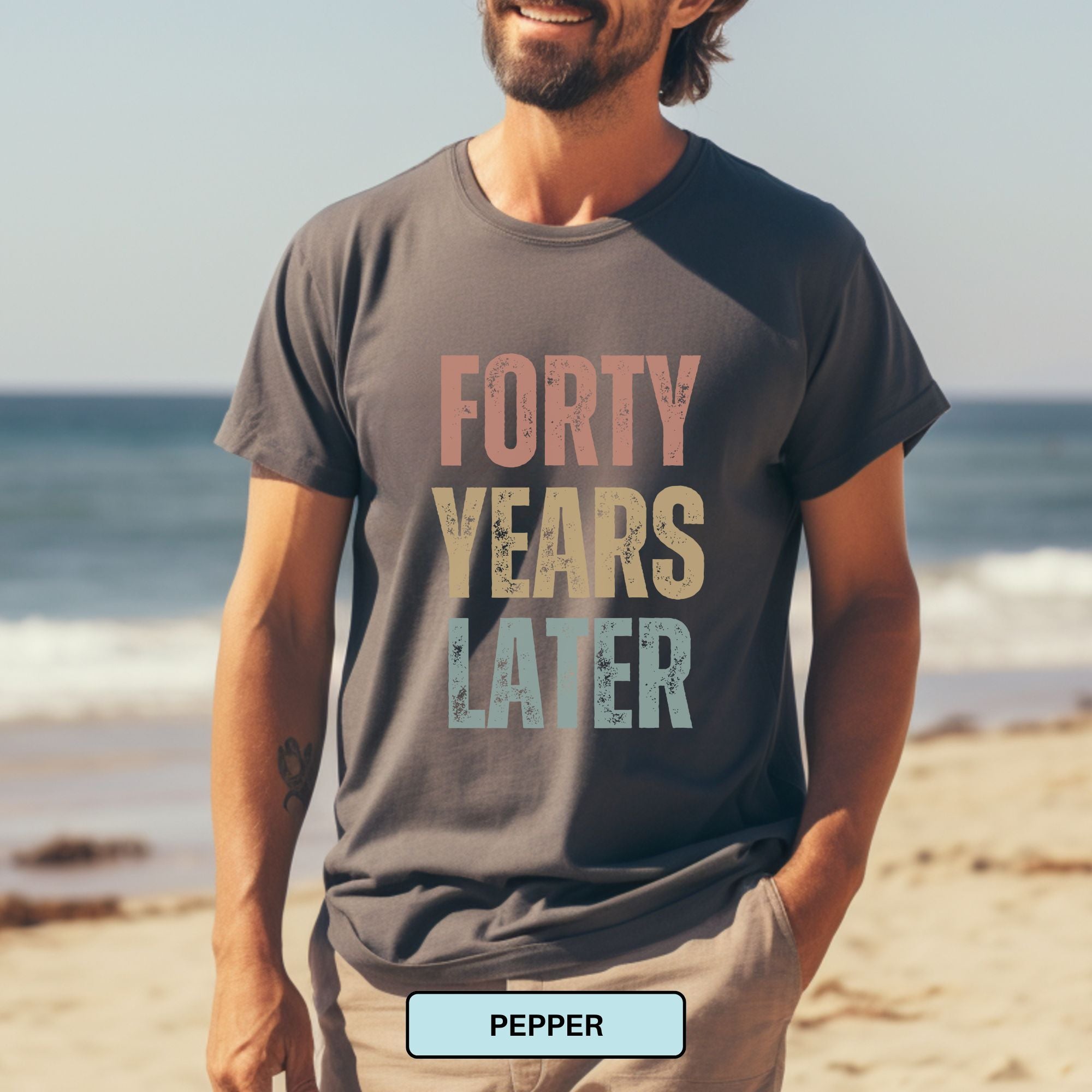 Retro '40 Years Later' Unisex T-Shirt