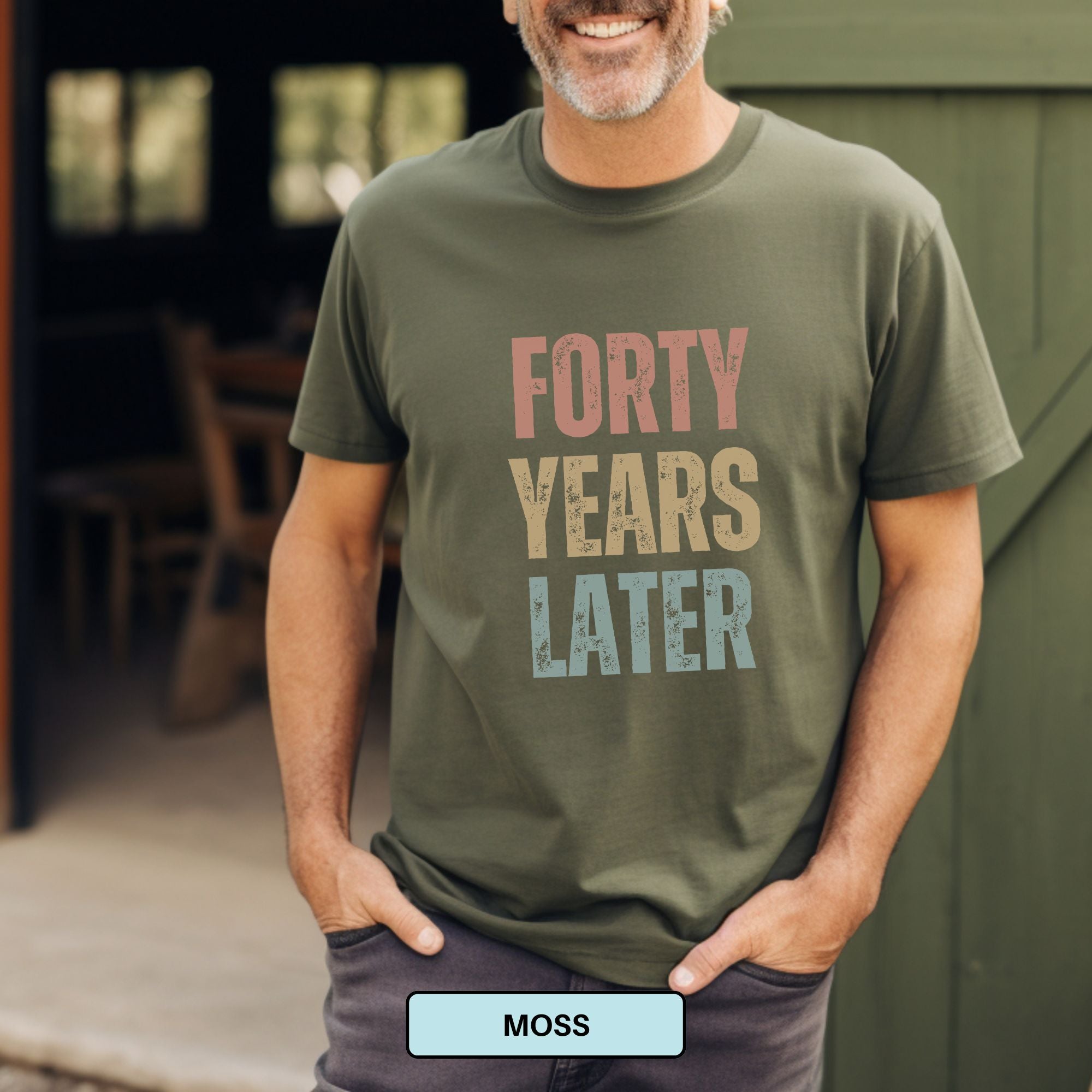 Retro '40 Years Later' Unisex T-Shirt