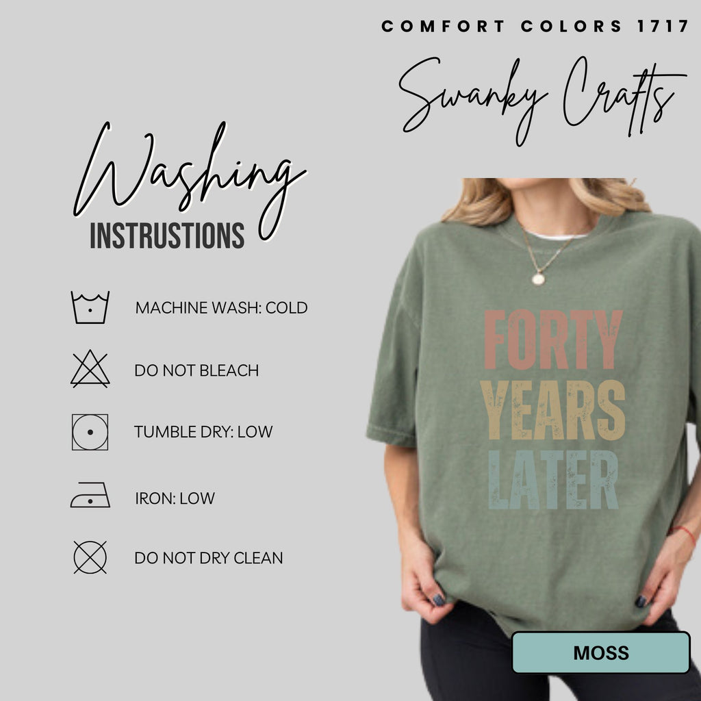 Retro '40 Years Later' Unisex T-Shirt