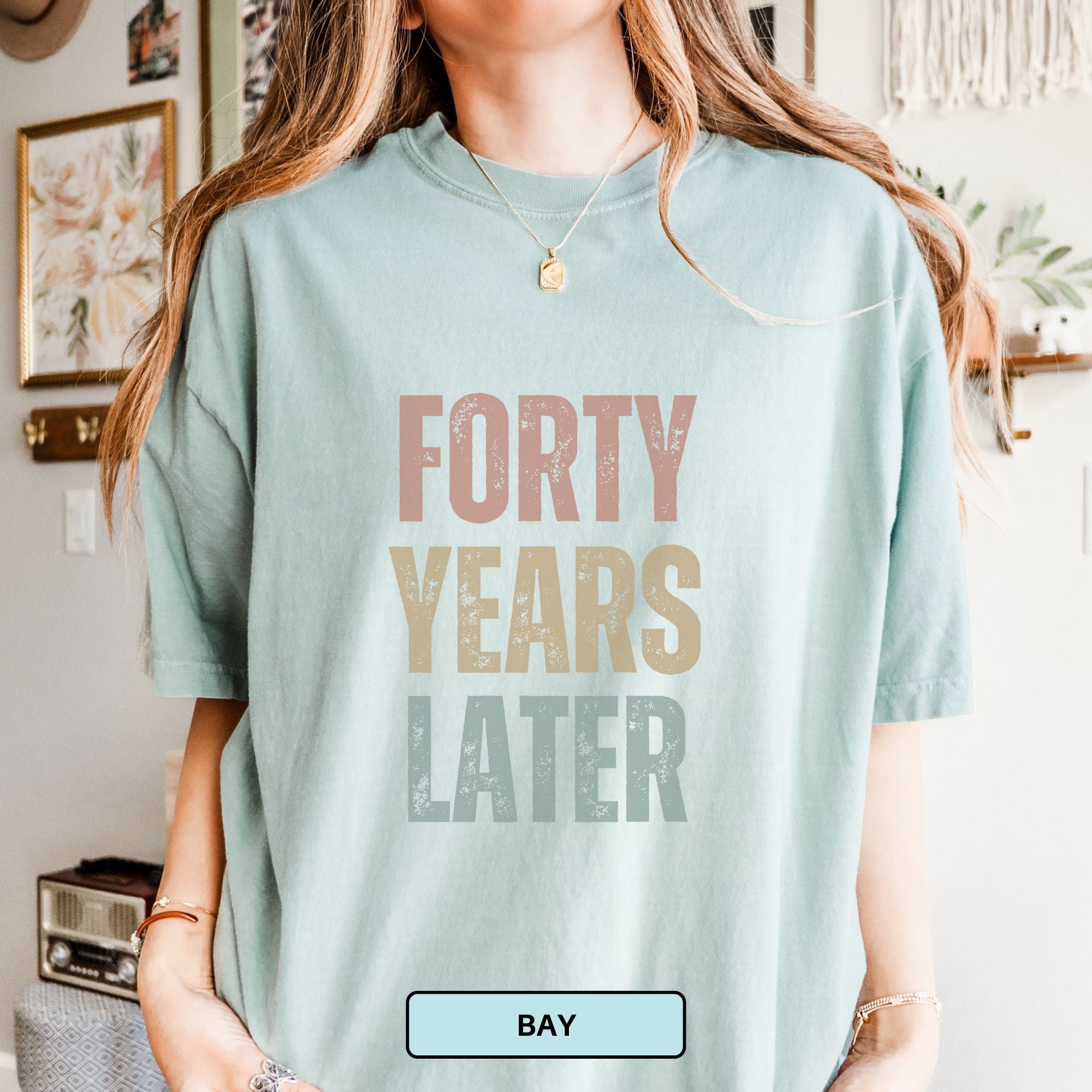 Retro '40 Years Later' Unisex T-Shirt
