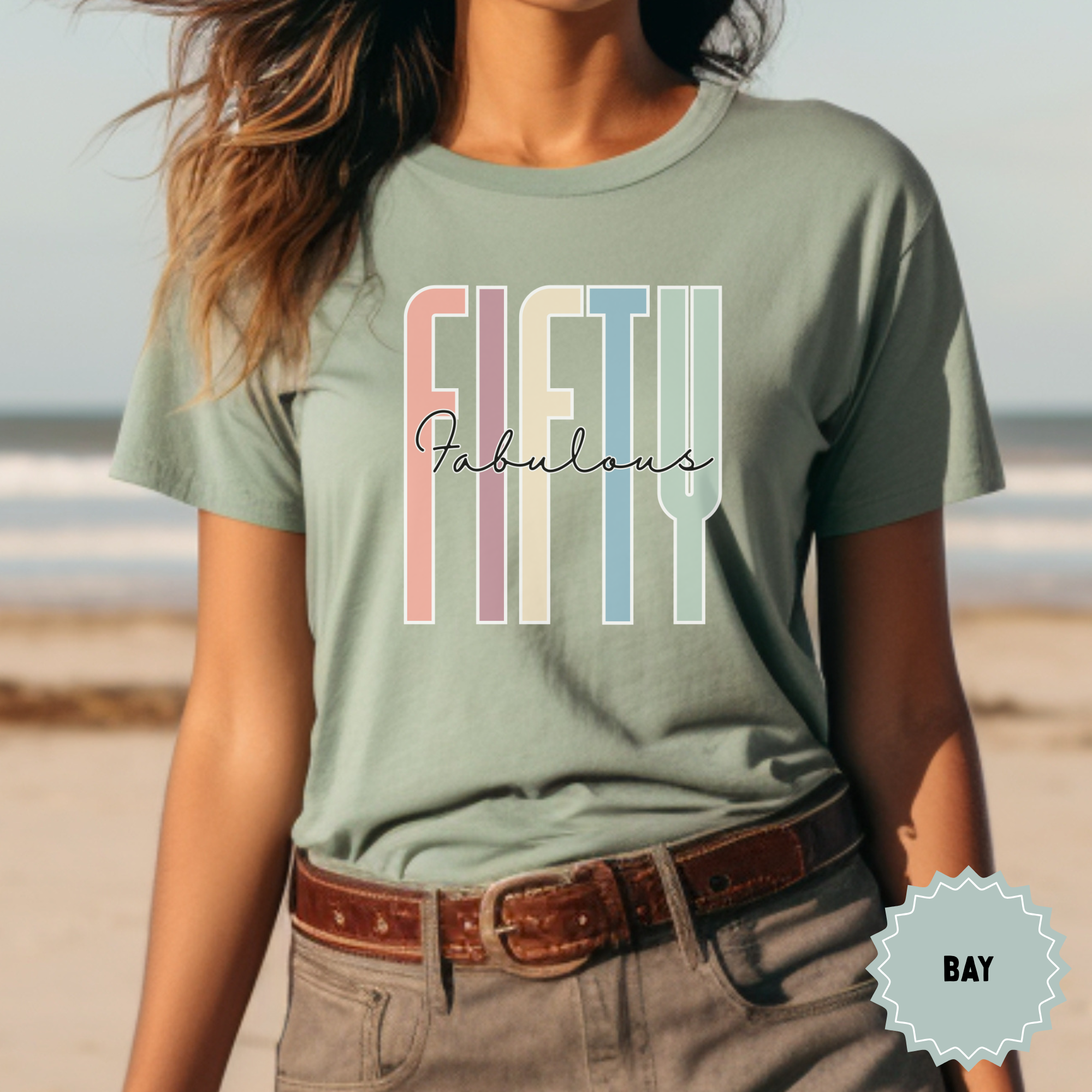 Retro 'Fifty and Fabulous' Unisex T-Shirt