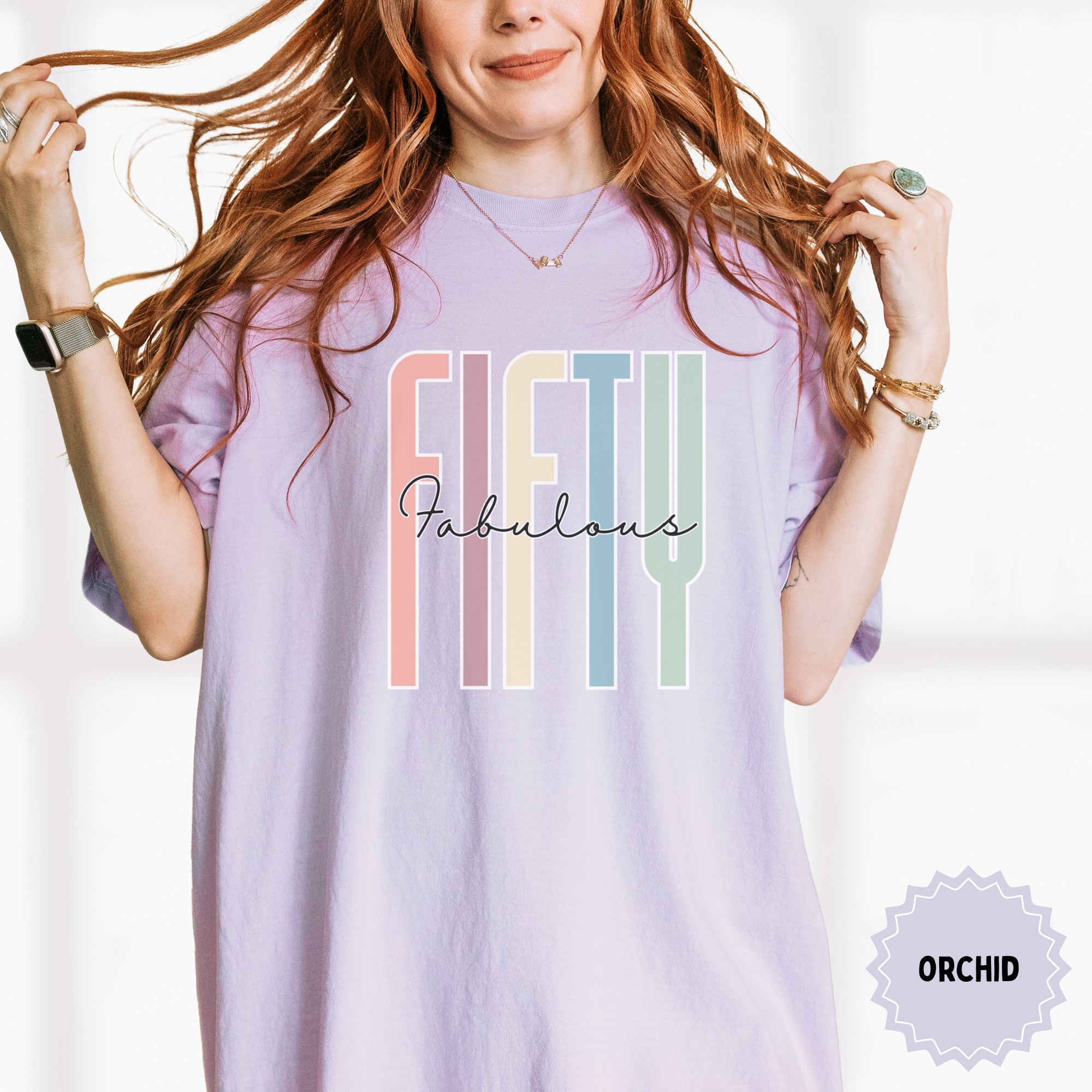 Retro 'Fifty and Fabulous' Unisex T-Shirt