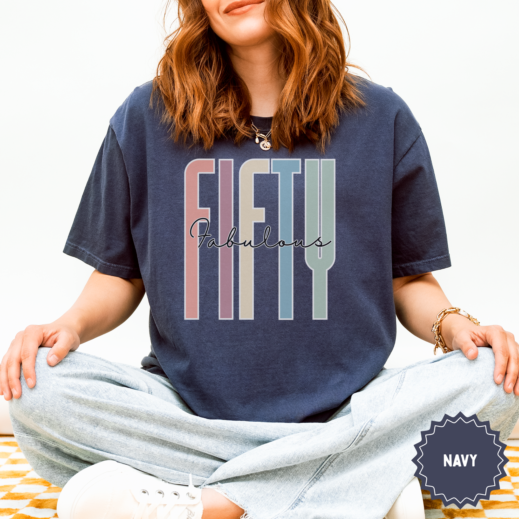 Retro 'Fifty and Fabulous' Unisex T-Shirt