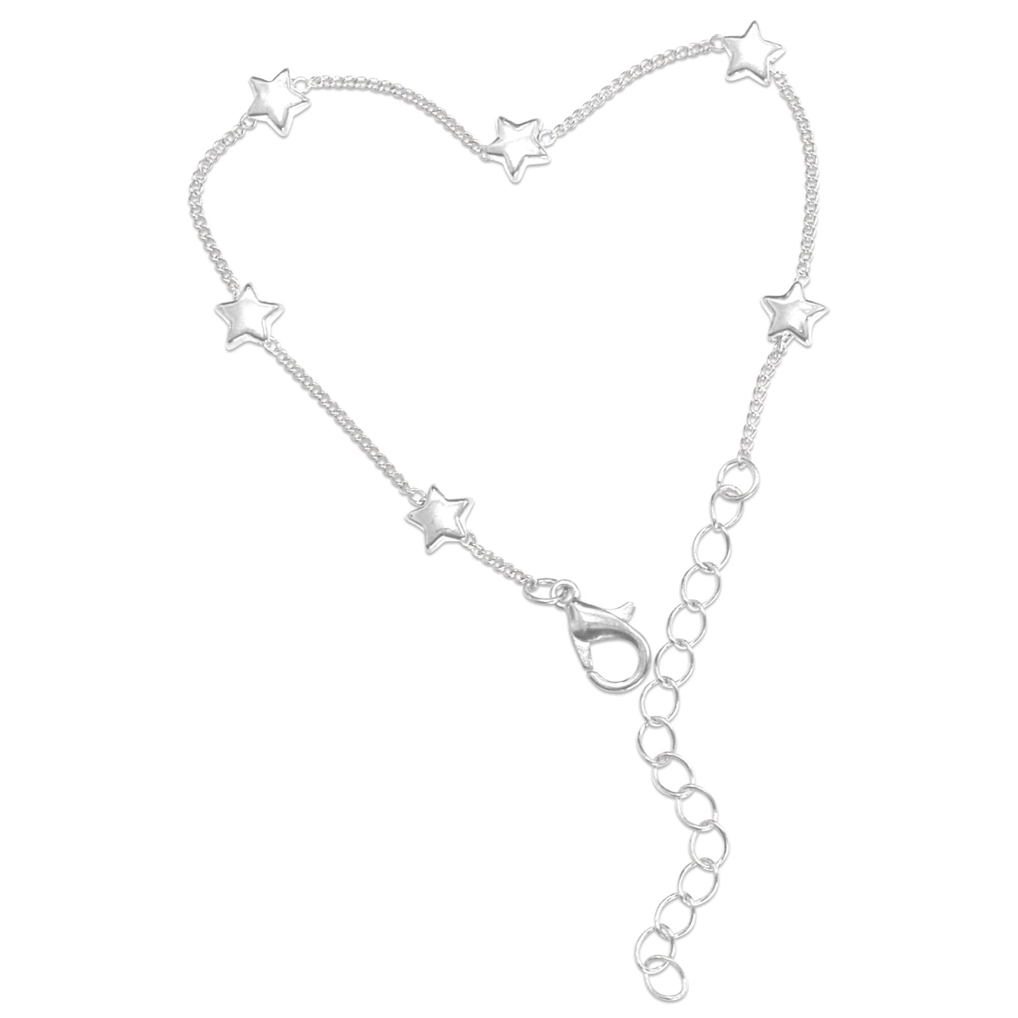 Best Friend Gifts - Best Friend Gift, Best Friend Bracelet, Best Friend Birthday Gift, 18ct Gold / 925 silver plated Star Bracelet with Card