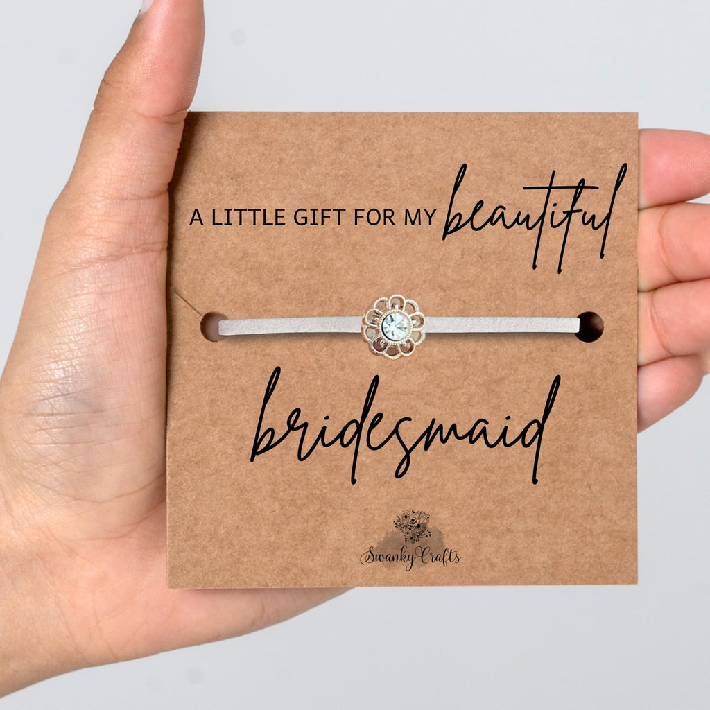 Flower girl bracelet, flower girl gift, Flower Girl Gifts, Bridesmaid Bracelet Gift, Bridesmaid Thank you Gifts, Flowergirl Bracelet Sets
