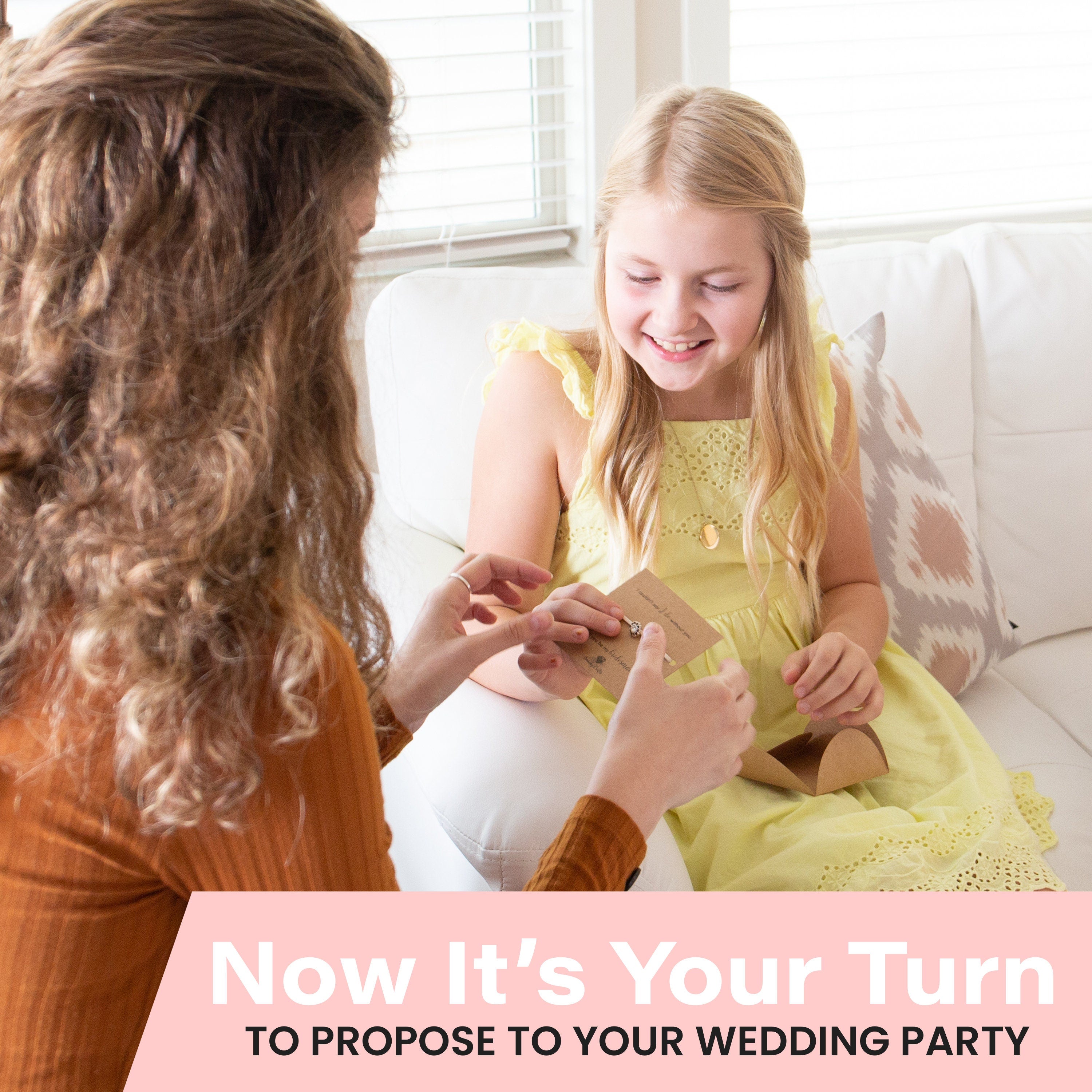 Will you be my Bridesmaid Proposal, Will you be my Flower Girl Proposal,  Flower Girl Gift, Flower Girl Bracelet, Junior Bridesmaid Gift