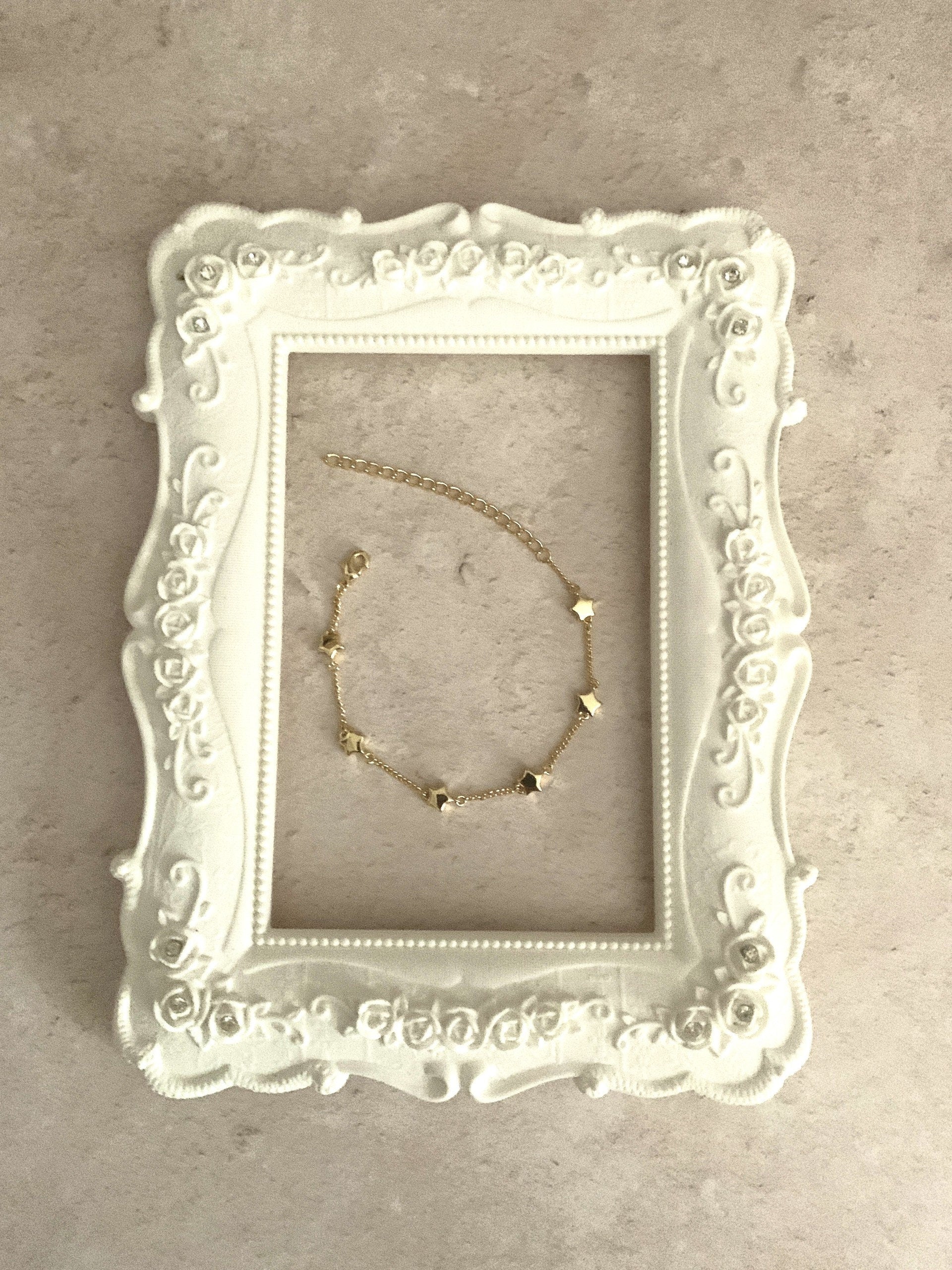 Best Friend Gift, Best Friend Birthday Gift for her, Best Friend Bracelet, Bestie Gifts 18ct Gold / 925 silver plated Star Bracelet and Card